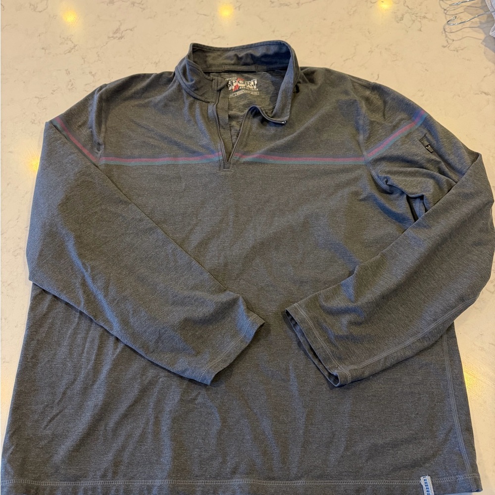 Marine Layer Gray Sport Pullover